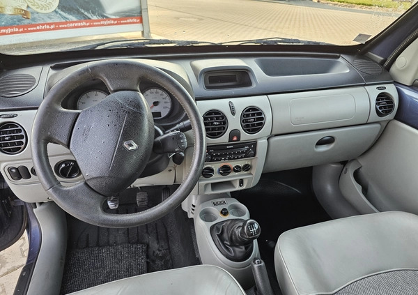 Renault Kangoo cena 8900 przebieg: 257096, rok produkcji 2004 z Łobez małe 172